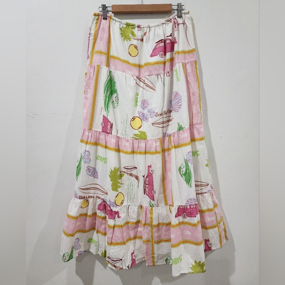 Sabo Skirt Aviva Scarf Calypso Skirt - Picture 6 of 12